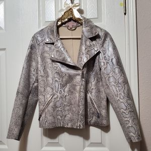 Faux Leather Jacket